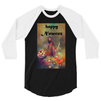 Nowruz - Art Made By Ai 3/4 Sleeve Shirt | Artistshot