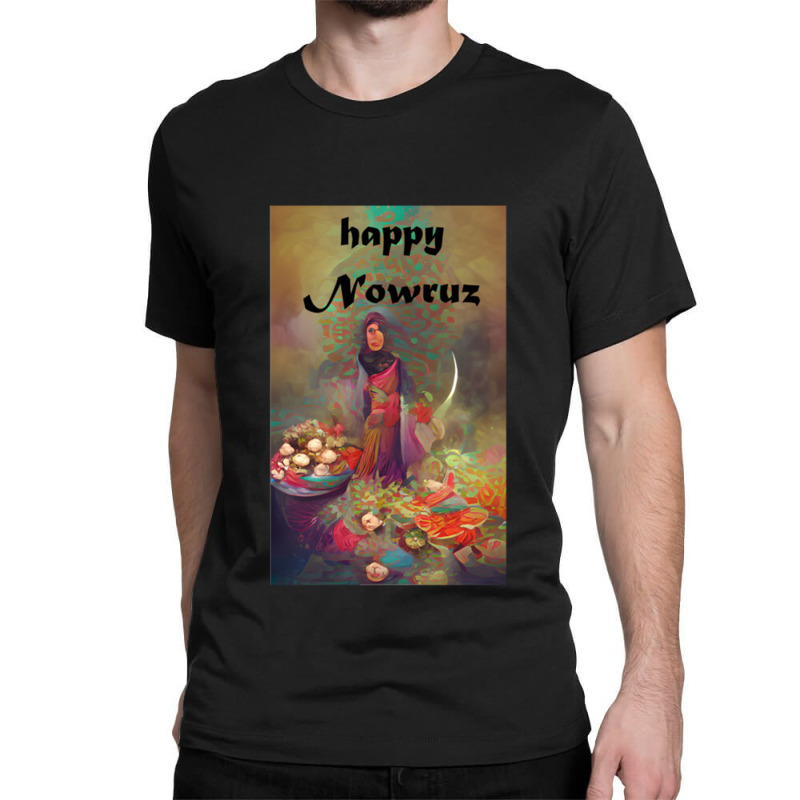 Nowruz - Art Made By Ai Classic T-shirt | Artistshot