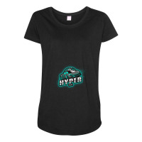 Hyper Taxi Design For Taxi Drivers Maternity Scoop Neck T-shirt | Artistshot