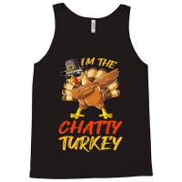 Chatty Turkey Matching Family Group Thanksgiving Party Tank Top | Artistshot