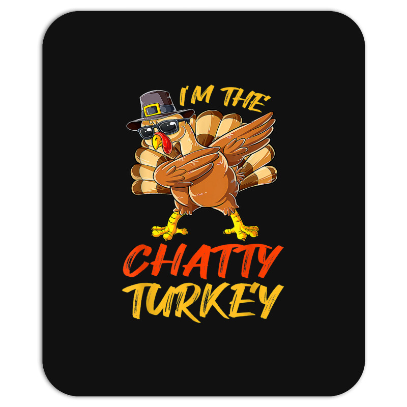 Chatty Turkey Matching Family Group Thanksgiving Party Mousepad | Artistshot