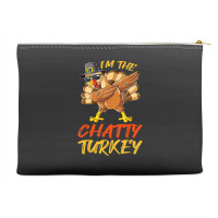 Chatty Turkey Matching Family Group Thanksgiving Party Accessory Pouches | Artistshot