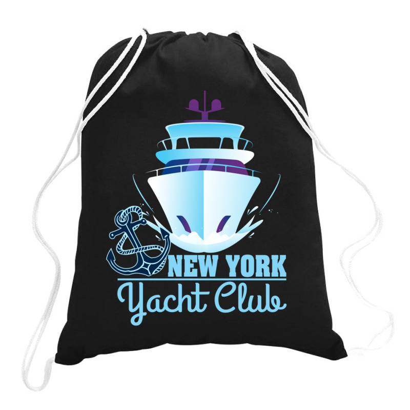 New York Yacht Club Drawstring Bags | Artistshot