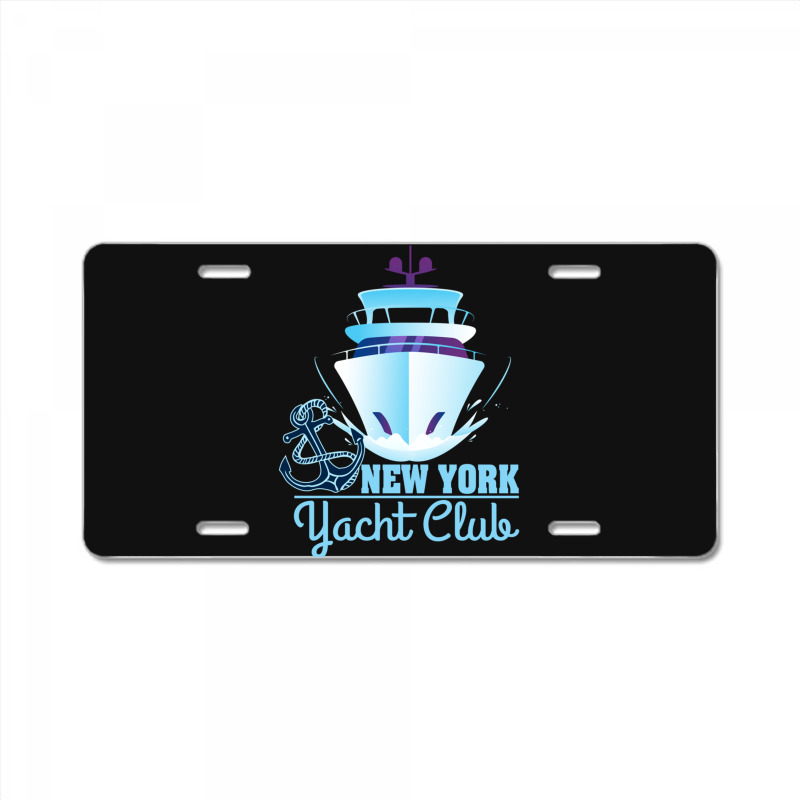 New York Yacht Club License Plate | Artistshot