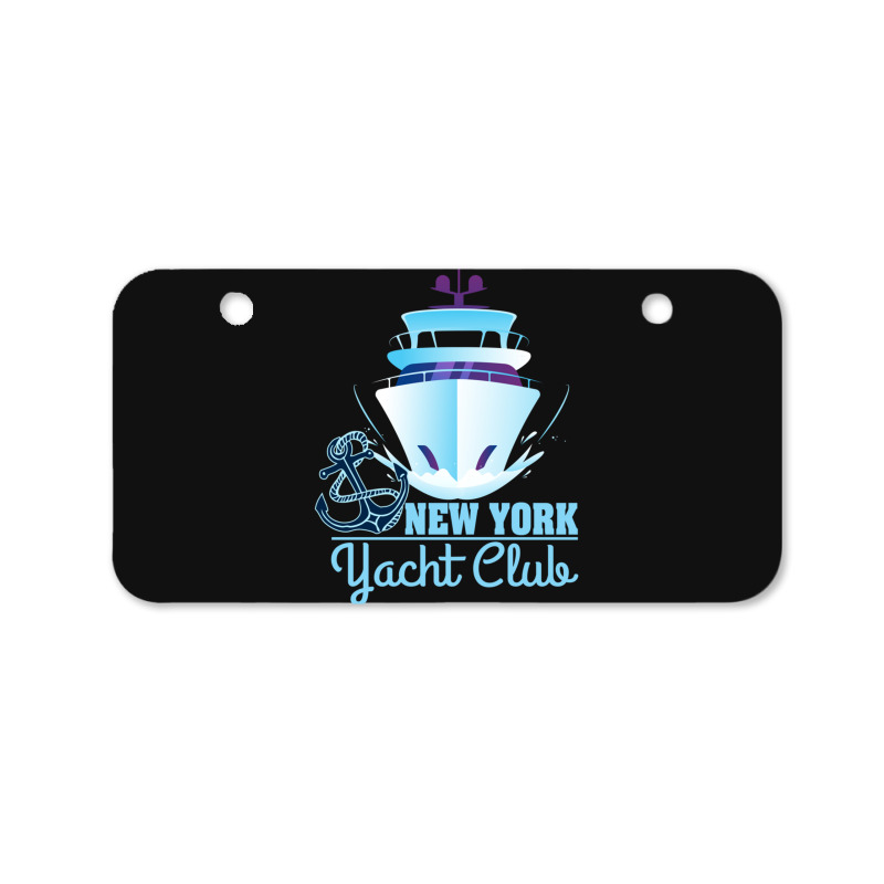 New York Yacht Club Bicycle License Plate | Artistshot