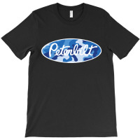 Peterbilt Truck Blue Camo T-shirt | Artistshot