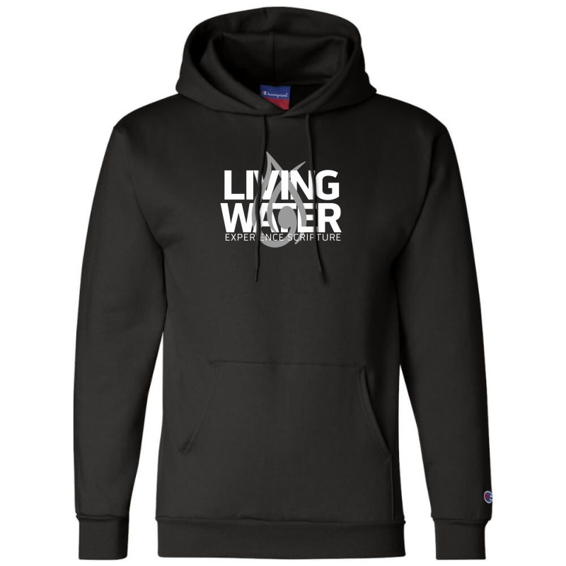 Living Water - White Champion Hoodie | Artistshot