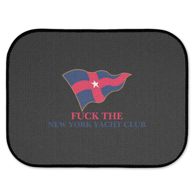 New York Yacht Club Rear Car Mat | Artistshot