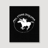 Neil Young Crazy Horse Portrait Canvas Print | Artistshot