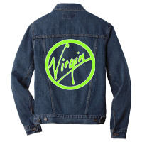 Virgin Green White Men Denim Jacket | Artistshot