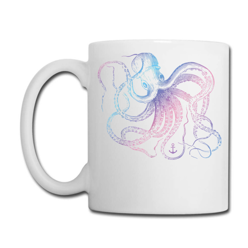 Octopus Shirt Cool Vintage Marine Biologist Ocean Sea Life 1 T Shirt Coffee Mug | Artistshot