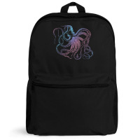 Octopus Shirt Cool Vintage Marine Biologist Ocean Sea Life 1 T Shirt Backpack | Artistshot