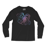 Octopus Shirt Cool Vintage Marine Biologist Ocean Sea Life 1 T Shirt Long Sleeve Shirts | Artistshot