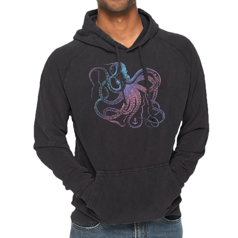 Octopus Shirt Cool Vintage Marine Biologist Ocean Sea Life 1 T Shirt Vintage Hoodie | Artistshot