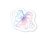 Octopus Shirt Cool Vintage Marine Biologist Ocean Sea Life 1 T Shirt Sticker | Artistshot