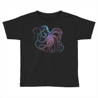 Octopus Shirt Cool Vintage Marine Biologist Ocean Sea Life 1 T Shirt Toddler T-shirt | Artistshot