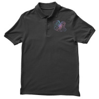 Octopus Shirt Cool Vintage Marine Biologist Ocean Sea Life 1 T Shirt Men's Polo Shirt | Artistshot