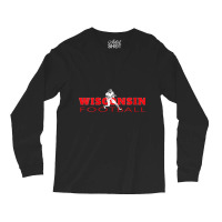 Womens Qb Quarterback Dad The Badger State Fan Wisconsin Football V Ne Long Sleeve Shirts | Artistshot