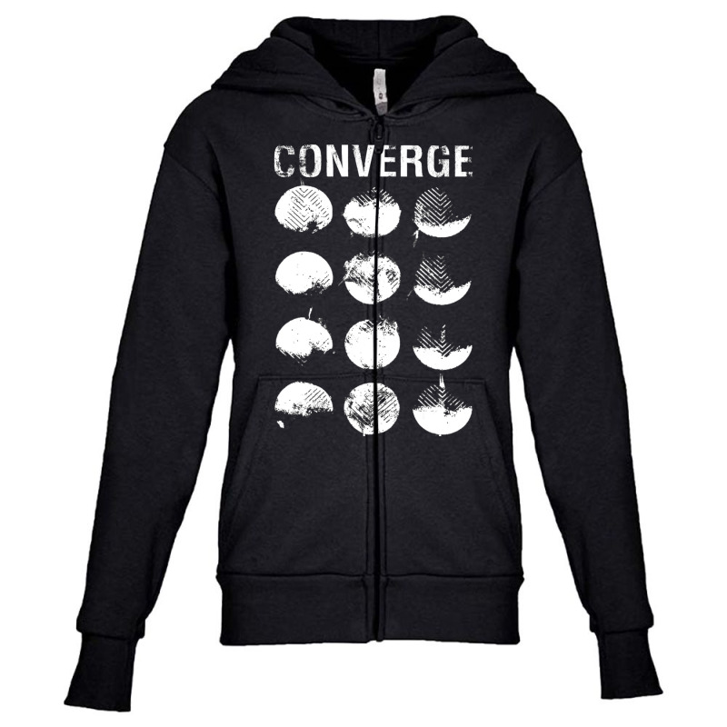 Converge And Women Youth Zipper Hoodie | Artistshot