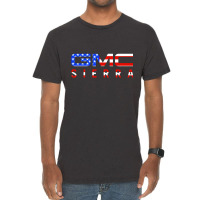 Gmc Siera Usa Flag Vintage T-shirt | Artistshot