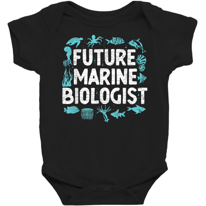 Oceanography Future Marine Biologist Baby Bodysuit by Stunner | Artistshot