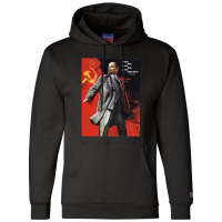 Lenin Poster Champion Hoodie | Artistshot