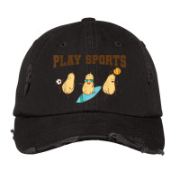 Butternut Squash Makes Sport Vintage Cap | Artistshot