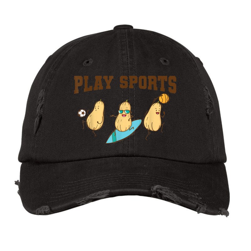 Butternut Squash Makes Sport Vintage Cap by Uniform | Artistshot