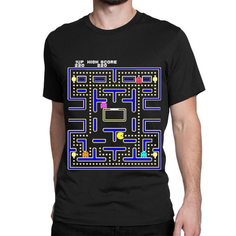 Classic Arcade Computer Game Of The 80s V11 Classic Classic T-shirt by cm-arts | Artistshot