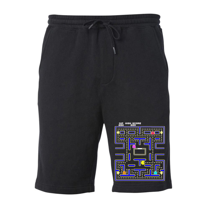 Classic Arcade Computer Game Of The 80s V11 Classic Fleece Short by cm-arts | Artistshot