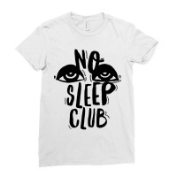 A Girl Who Loves No Sleep Club Cute Photographic Ladies Fitted T-shirt | Artistshot