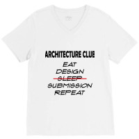 Awesome Since No Sleep Architecture Club Team Boys Girls V-neck Tee | Artistshot