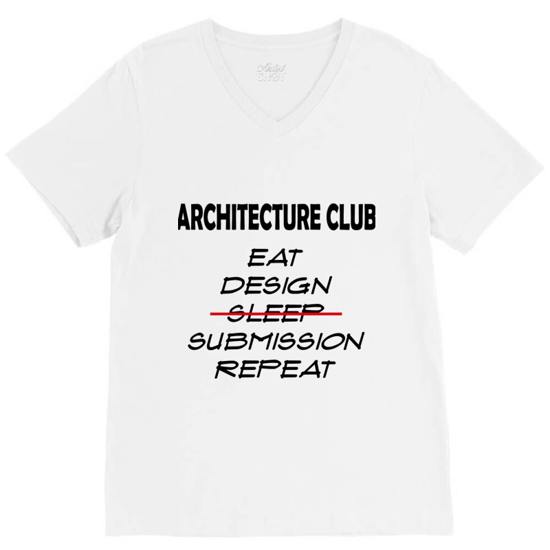 Awesome Since No Sleep Architecture Club Team Boys Girls V-Neck Tee by TERRANCECOTT | Artistshot