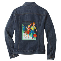 Let's Run Away 1 Ladies Denim Jacket | Artistshot