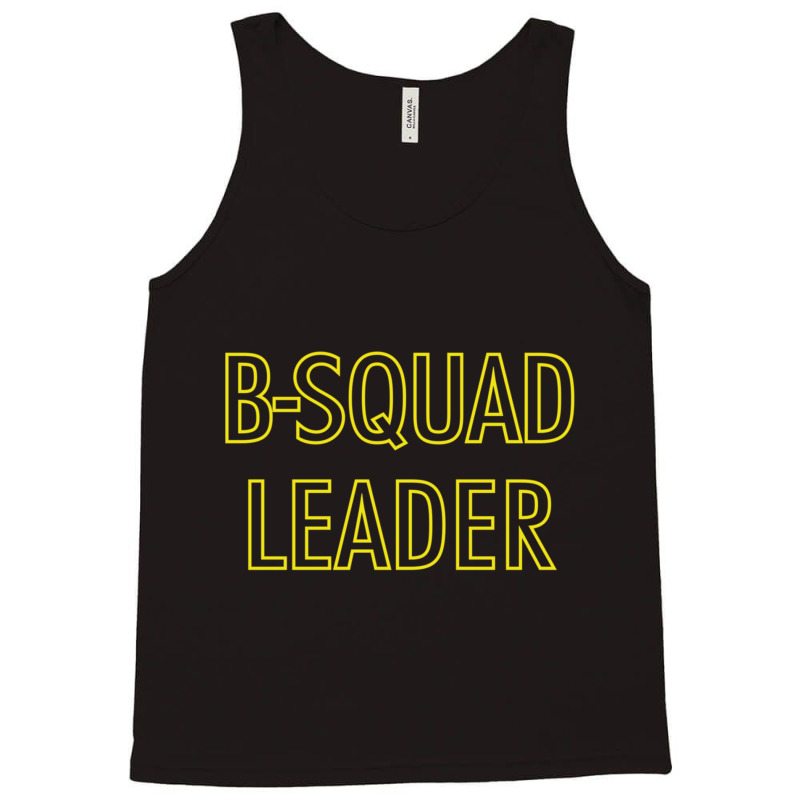 B-squad Leader Tank Top by cm-arts | Artistshot