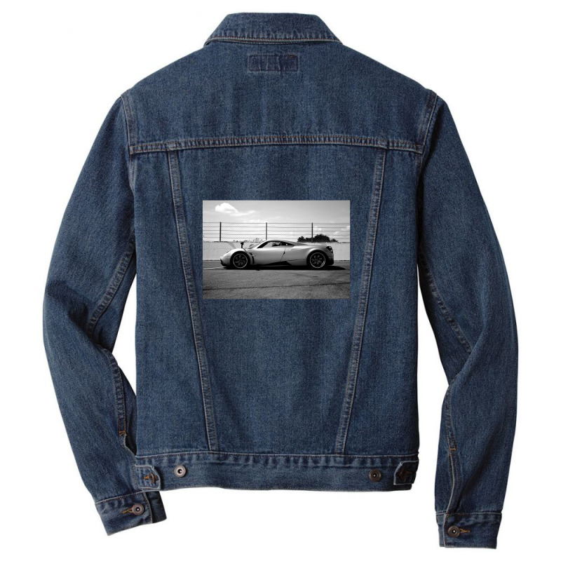 Hypercar Pagani Huayra Men Denim Jacket by EllaineRamshur | Artistshot