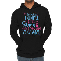 Twinkle Twinkle.little.star Only I Know Gender Keeper T Shirt Lightweight Hoodie | Artistshot