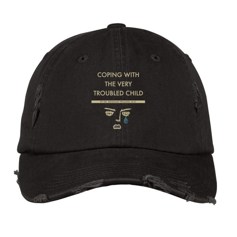 Coping With The Very Troubled Child Moonrise Kingdom Vintage Cap | Artistshot