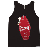 Schitt S Creek Rosebud Motel Key Tag For Room 7 Retro Design In Red Tank Top | Artistshot