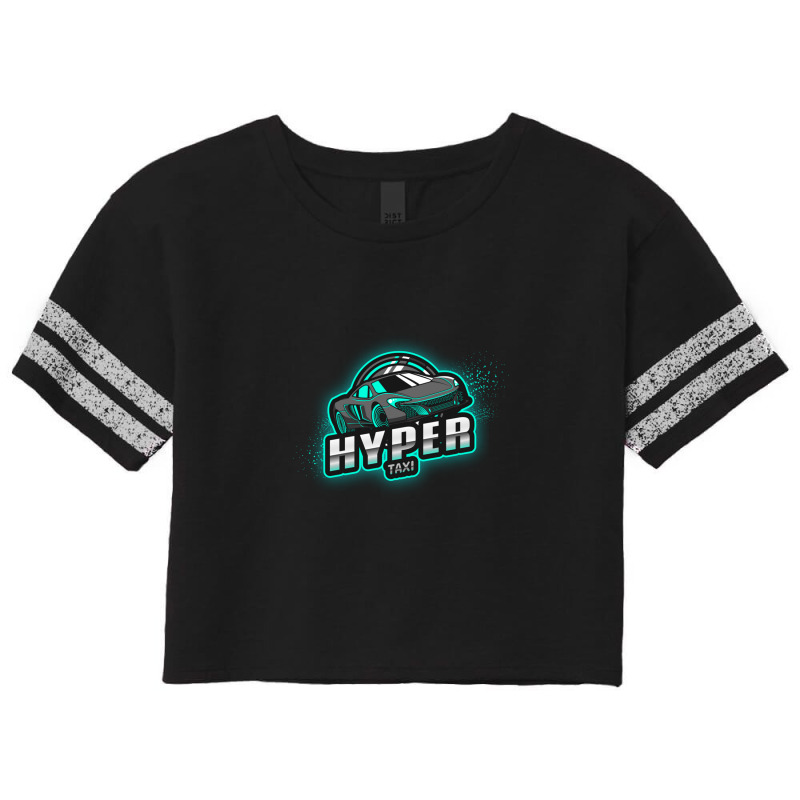 Hyper Taxi Design For Taxi Drivers Scorecard Crop Tee by MarkGoulas | Artistshot