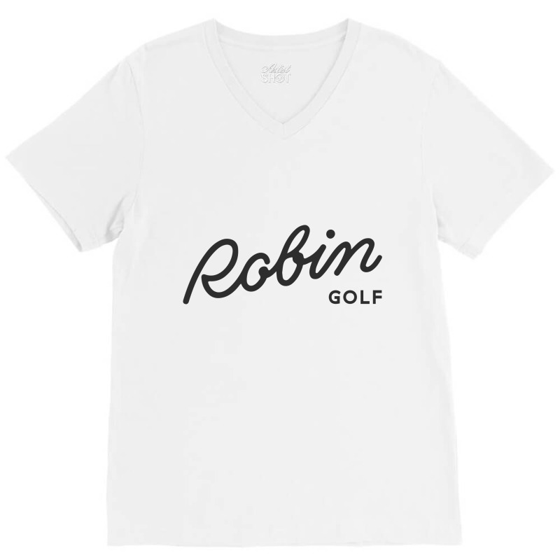 Robin Golf V-Neck Tee by vendraqidas | Artistshot