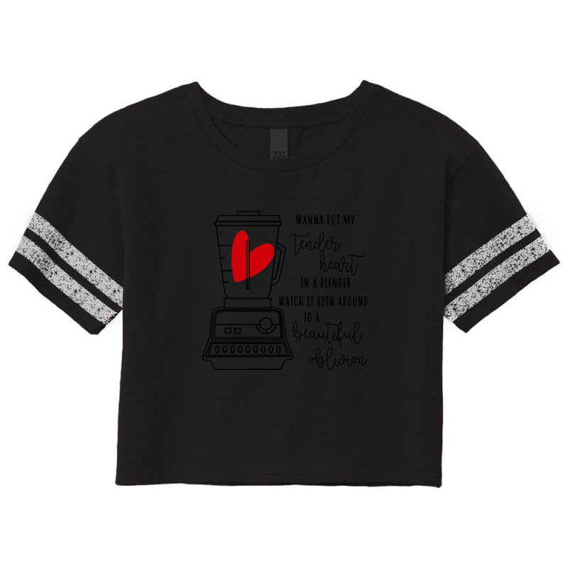 Heart In A Blender Eve 6 Inside Out Scorecard Crop Tee by WayneDavid | Artistshot