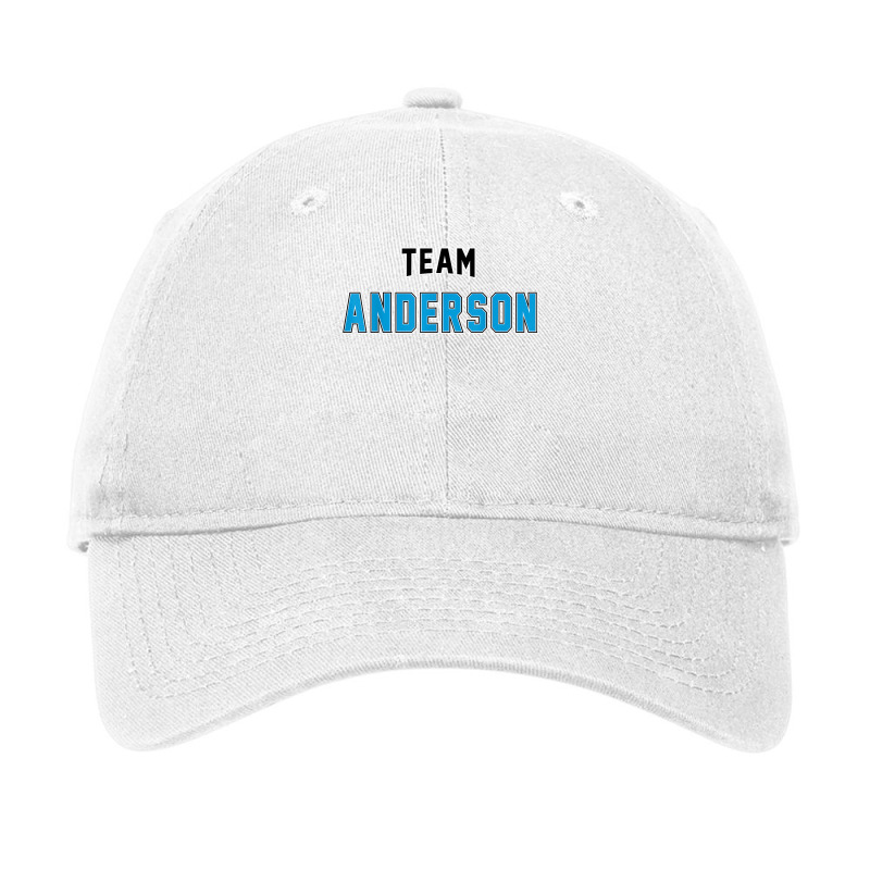 Team Anderson Surname Proud Family Last Name T Shirt Adjustable Cap by cm-arts | Artistshot