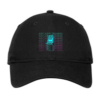 Gaming Gamer Retro Arcade Gaming Adjustable Cap | Artistshot