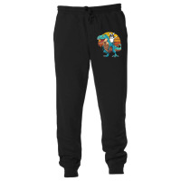 Boson Errier Dog Riding Dinosaur Rex Boys Unisex Jogger | Artistshot