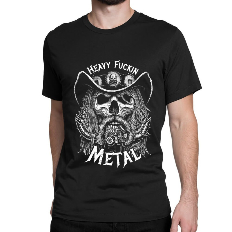 Heavy Fuckin Metal Classic T-shirt by cm-arts | Artistshot