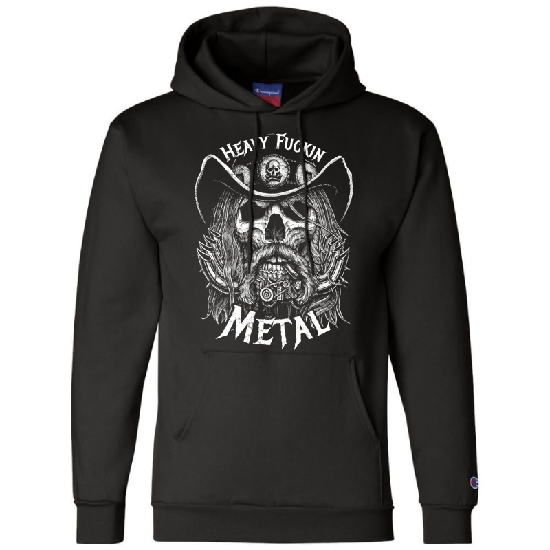 Heavy Fuckin Metal Champion Hoodie by cm-arts | Artistshot