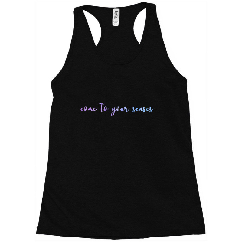 Come To Your Senses Tick Tick Boom 1 Racerback Tank by cm-arts | Artistshot