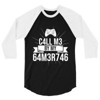 Call Me By My Gamertag Leetspeak Leetcode Meme 3/4 Sleeve Shirt | Artistshot