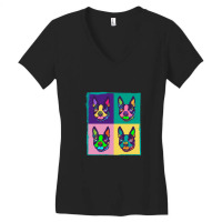 Dog Lover I Pop Ar Boson Errier 1 Women's V-neck T-shirt | Artistshot